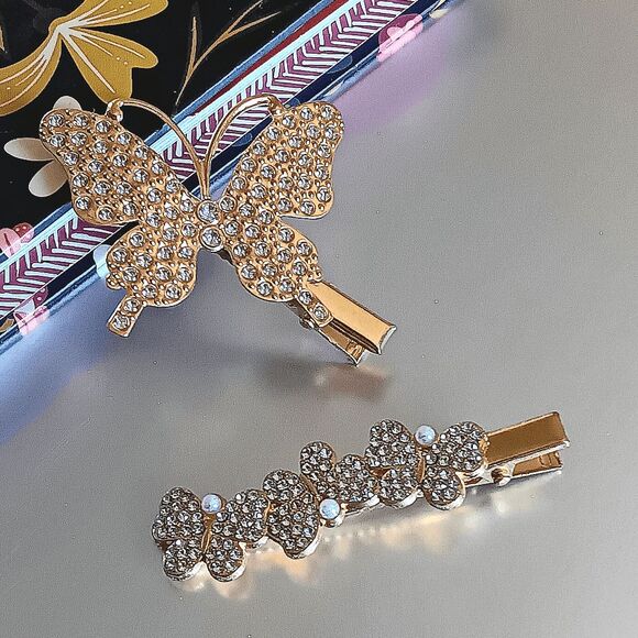 Amora V Accessories - 2/$21 *New* 2 Piece Butterfly Hair Accessory Set